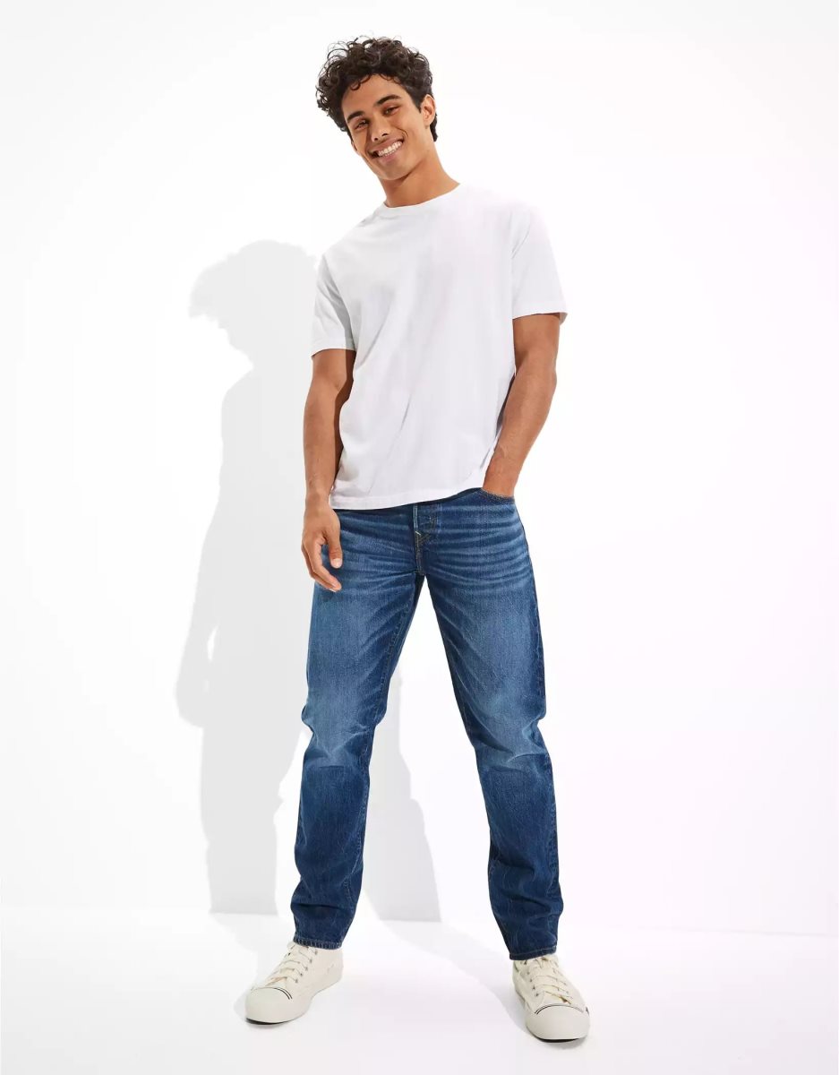 Jean American Eagle AE x The Redesign Athlétiques Fit Multicolore Homme | NCG-17493416